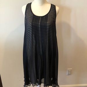 CALYPSO SILK AND COTTON DRESS